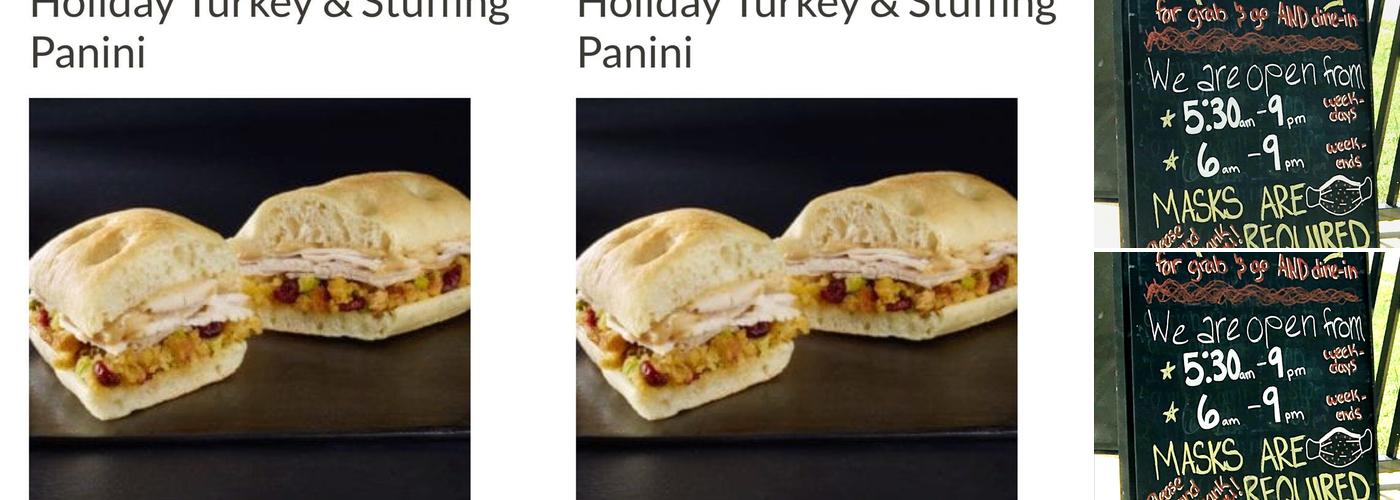 Starbucks Menu