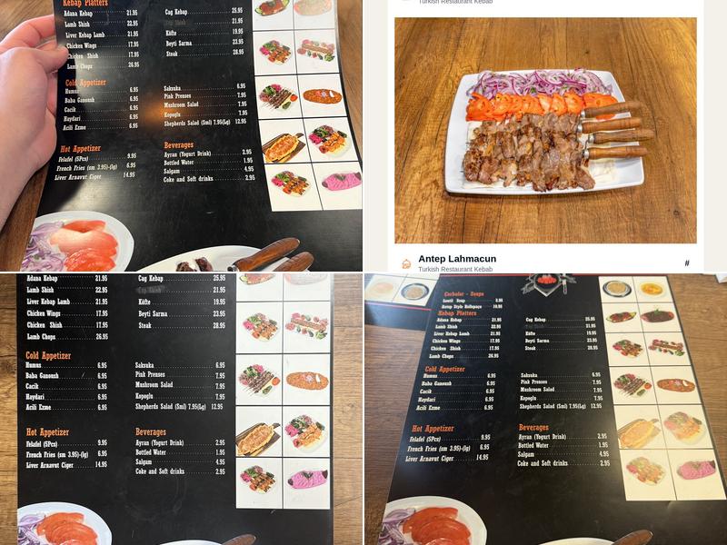 Kebap Lounge Menu