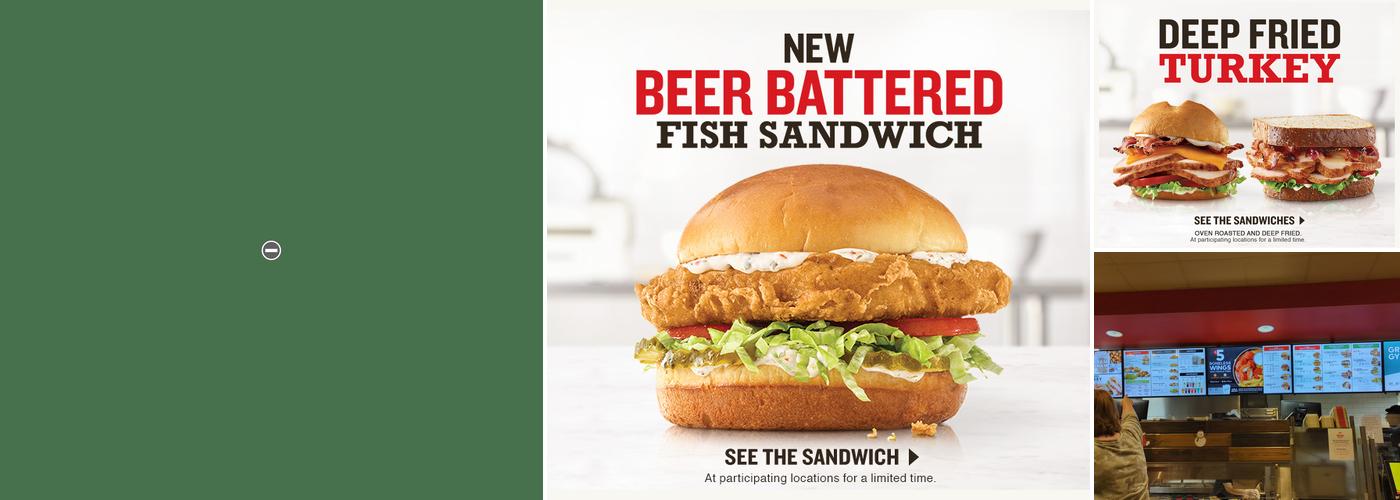 Arby's Menu