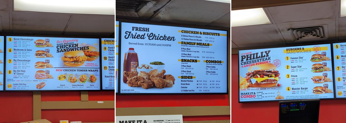 Hardee’s Menu