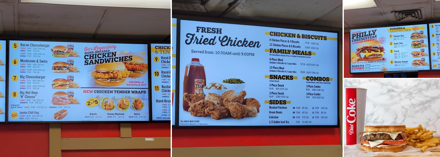 Hardee’s Menu