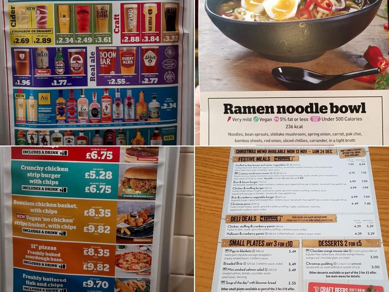 The Portland Hotel - JD Wetherspoon Menu