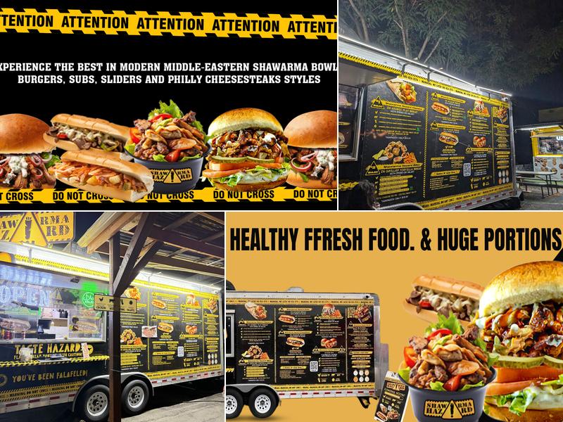 Shawarma Hazard Menu