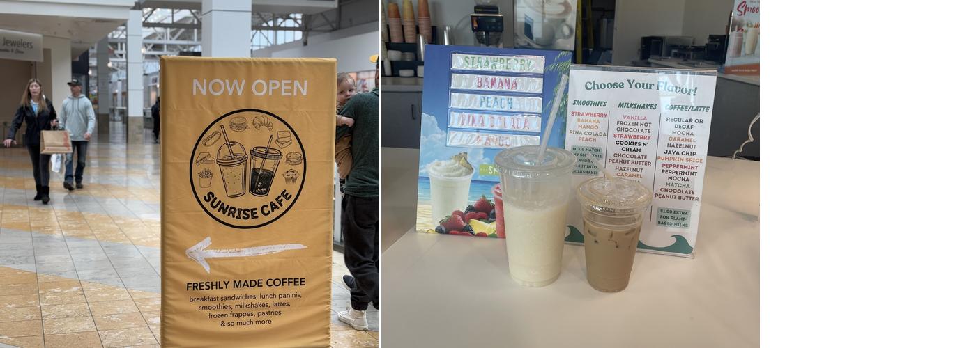 Sunrise Cafe Menu