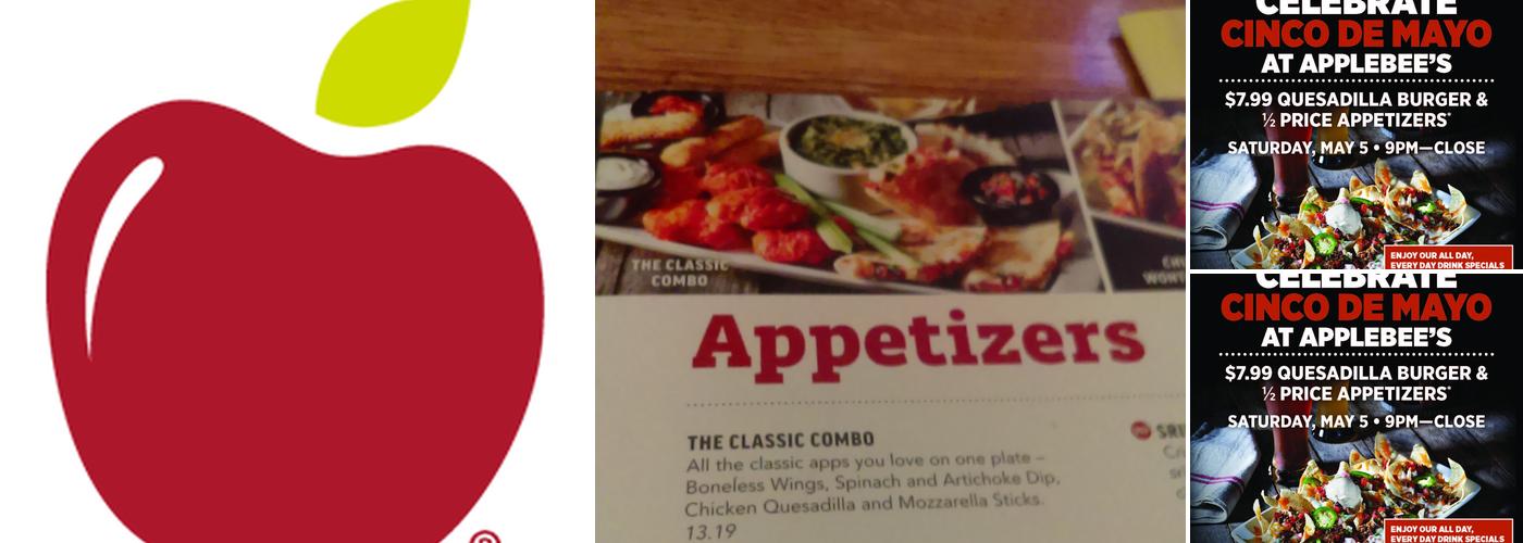 Applebee's Grill + Bar Menu