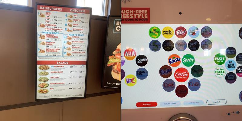 Wendy's Menu