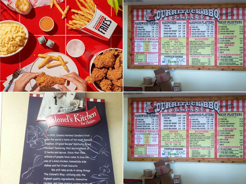 KFC Menu