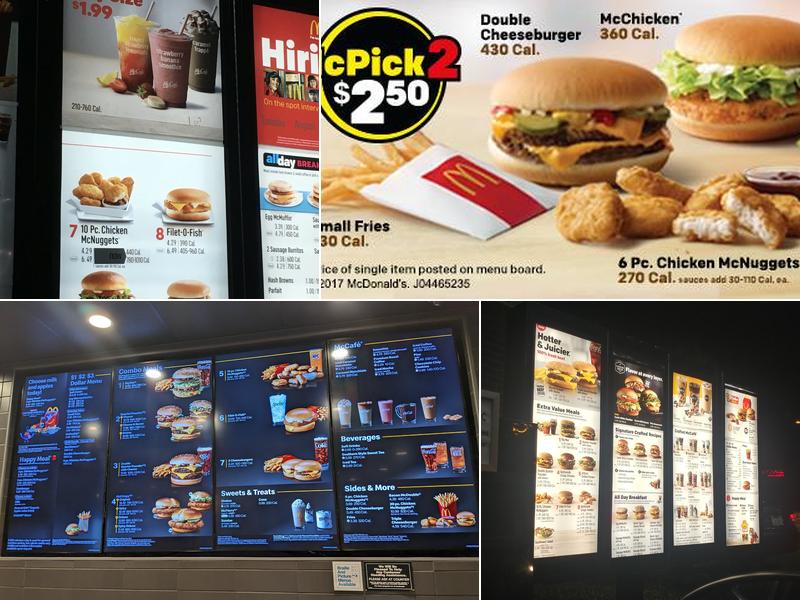 McDonald's Menu