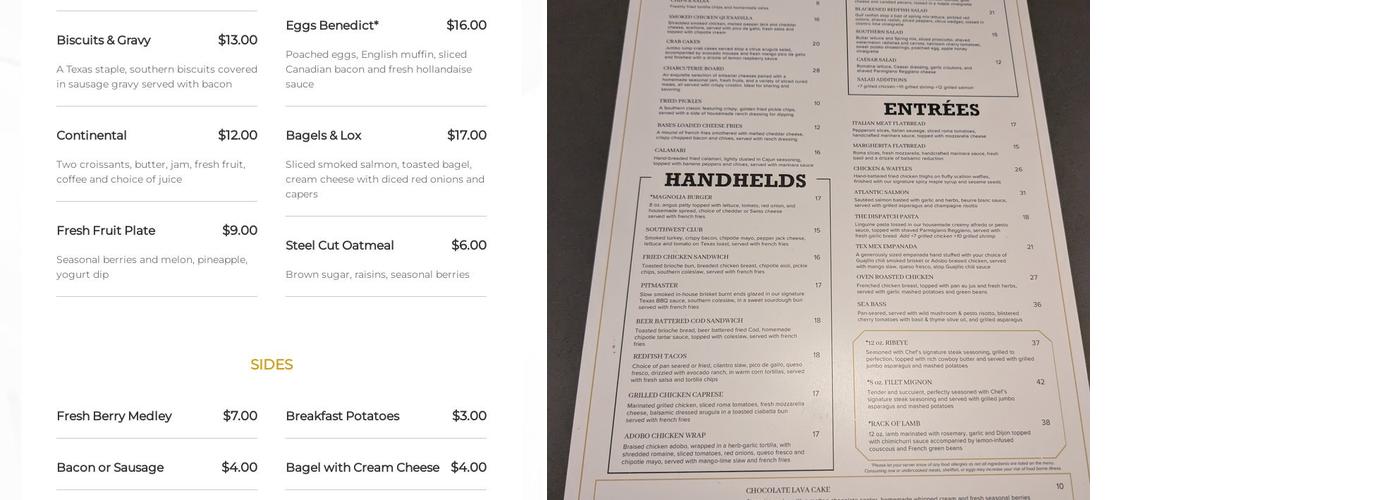 The Dispatch Menu