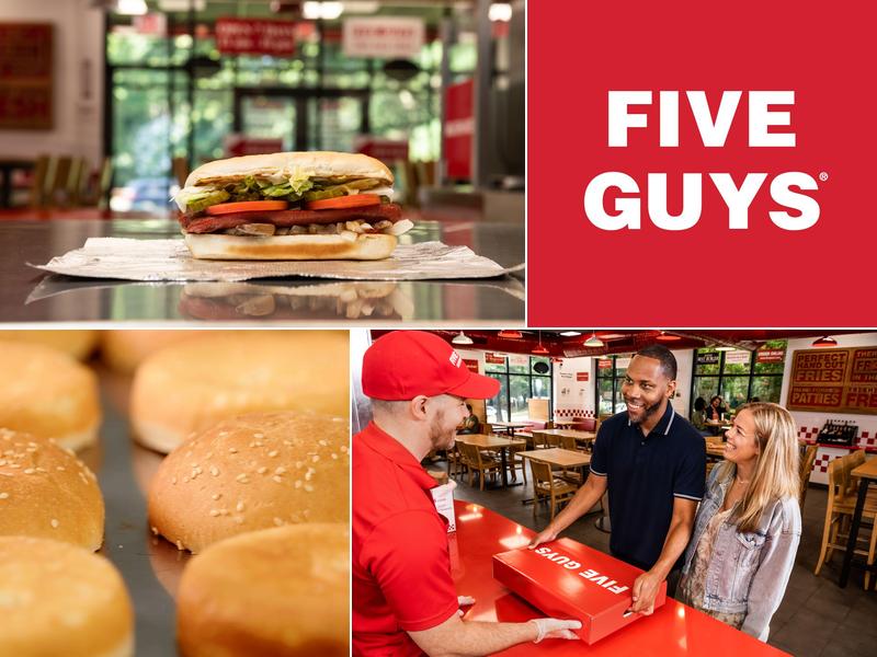 Five Guys 1620 N Port Washington Rd, Grafton