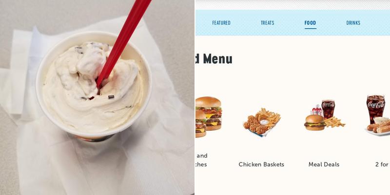 Dairy Queen Store Menu