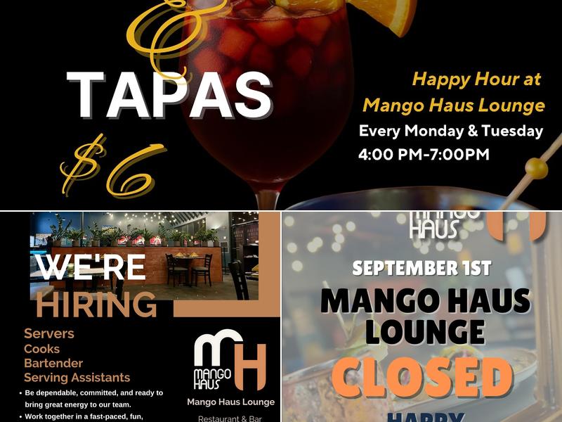 Mango Haus Lounge 20601 W Valley Blvd, Golden Hills