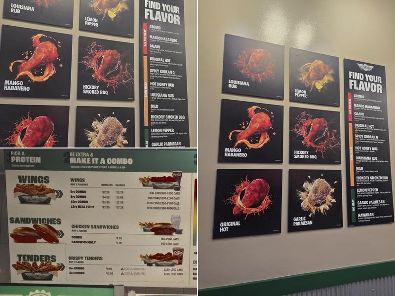 Wingstop Menu