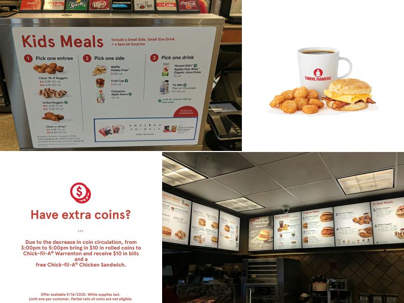 Chick-fil-A Menu