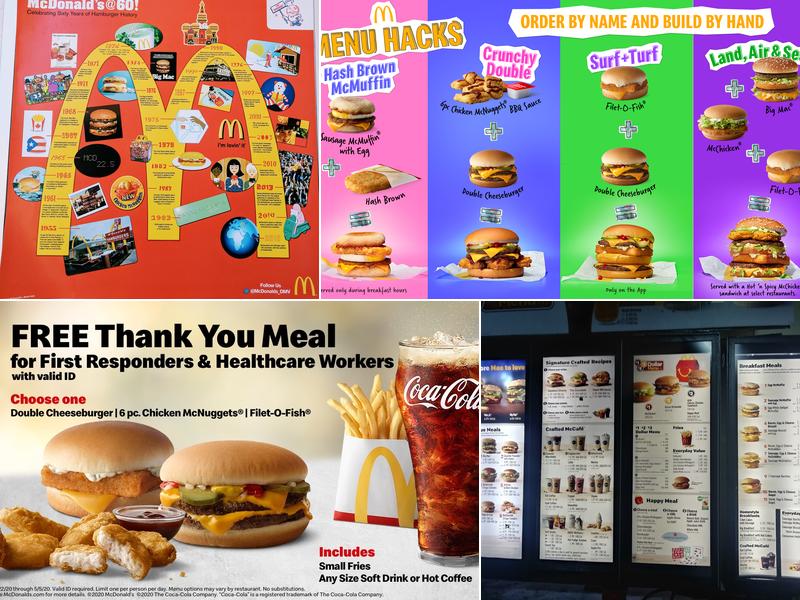 McDonald's Menu