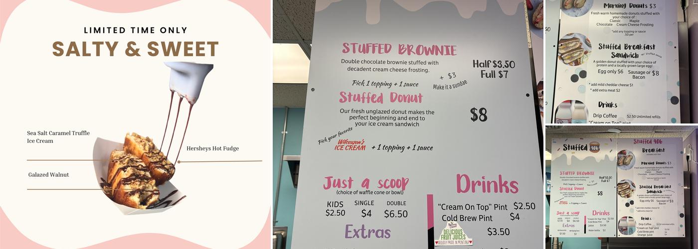 Stuffed 406 Menu