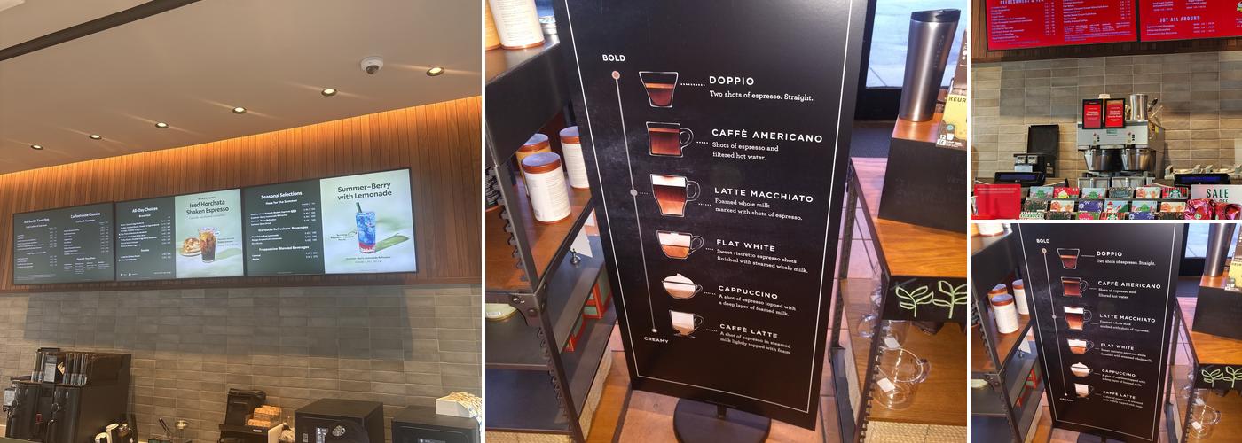 Starbucks Menu