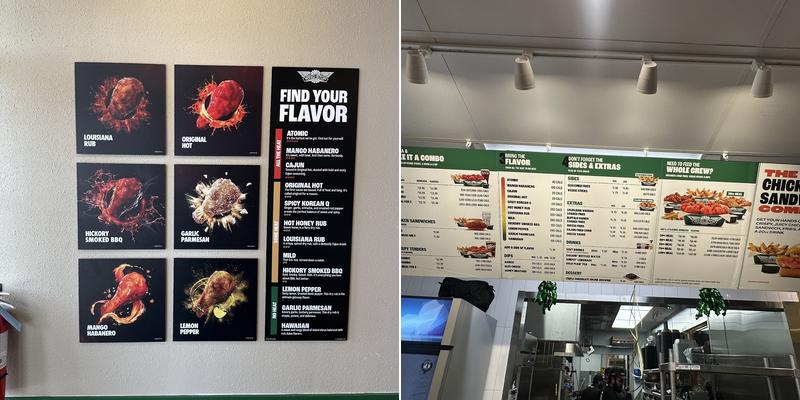 Wingstop Menu