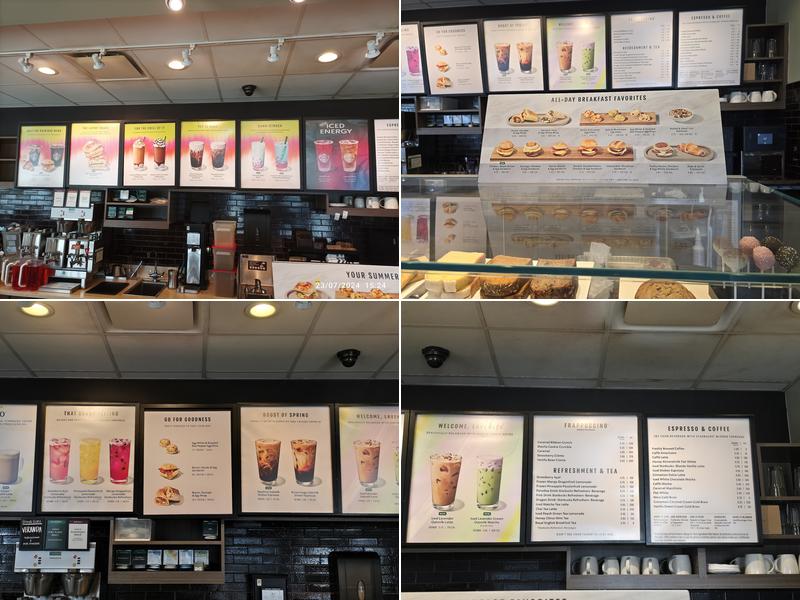 Starbucks Menu