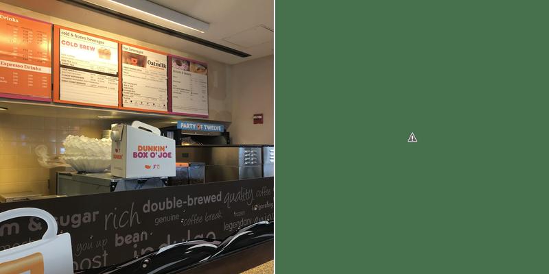 Dunkin' Menu