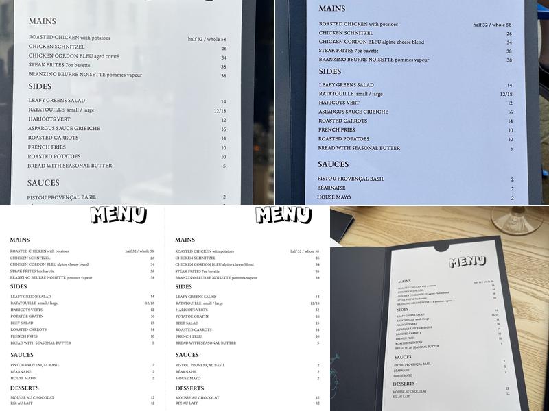 BADABOOM Menu
