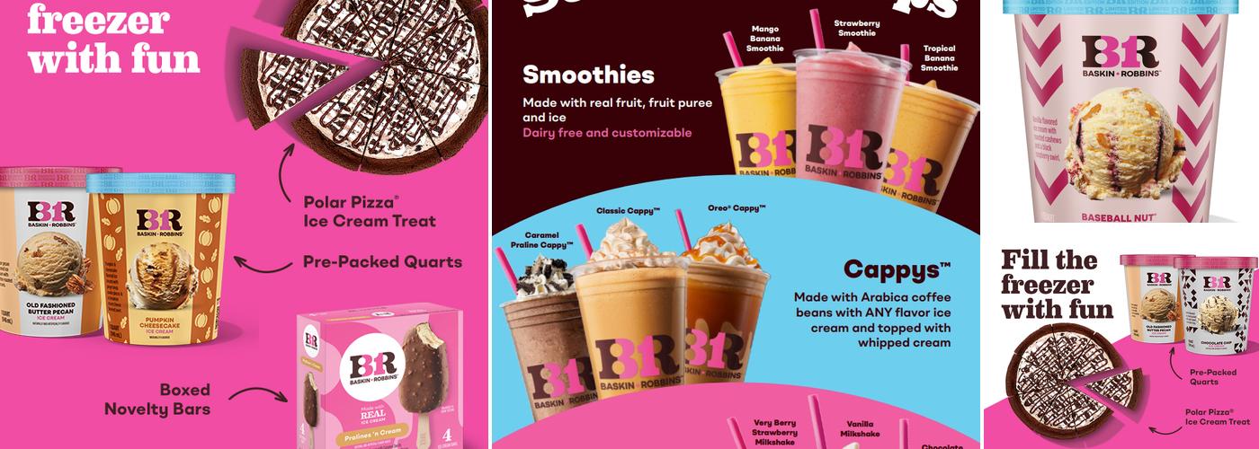 Baskin-Robbins Menu