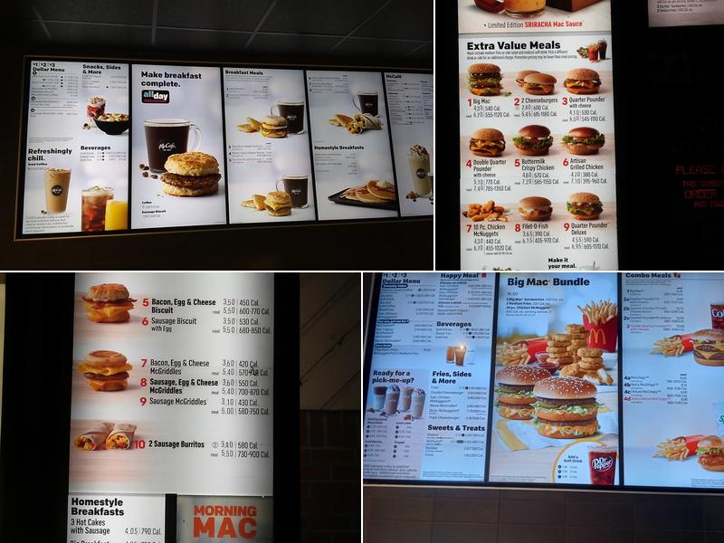 McDonald's Menu