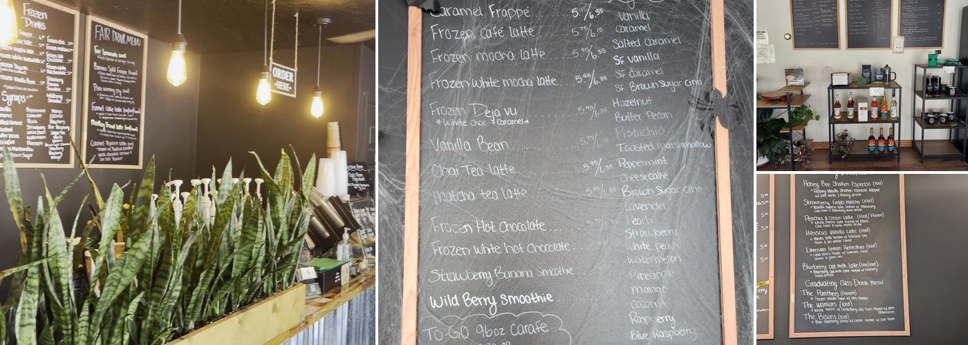 Deja Brew Menu