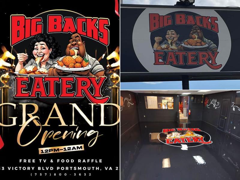 Big Backs Eatery 3533 Victory Blvd, Portsmouth