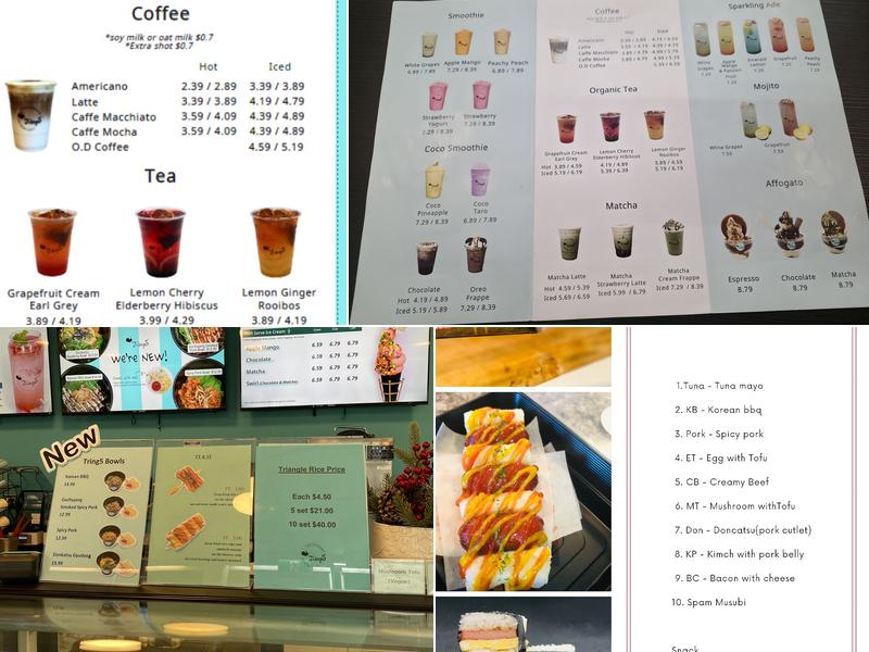 Tring5 Menu
