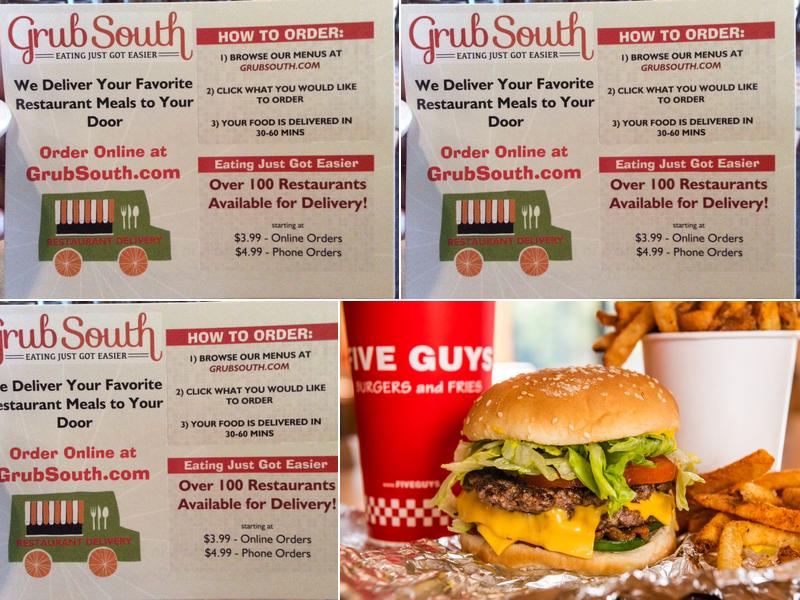 Five Guys Menu