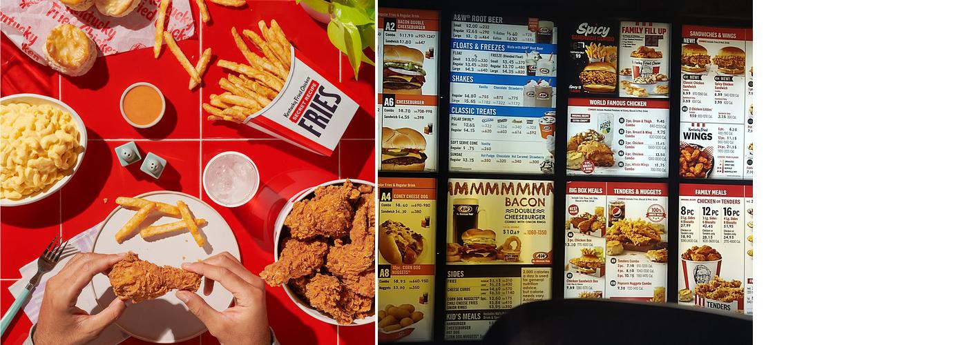 KFC Menu