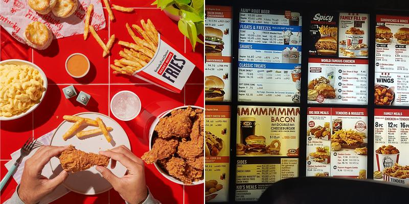 KFC Menu