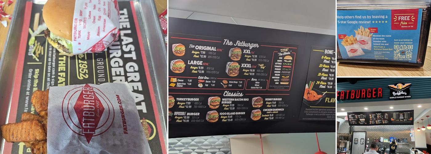 Fatburger & Buffalo's Express Menu