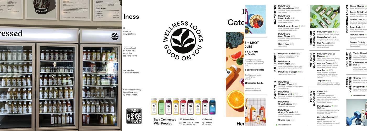 Pressed Juicery Menu