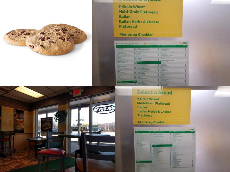 Subway Menu