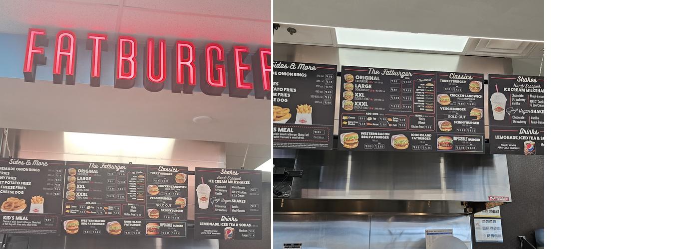 Fatburger Menu