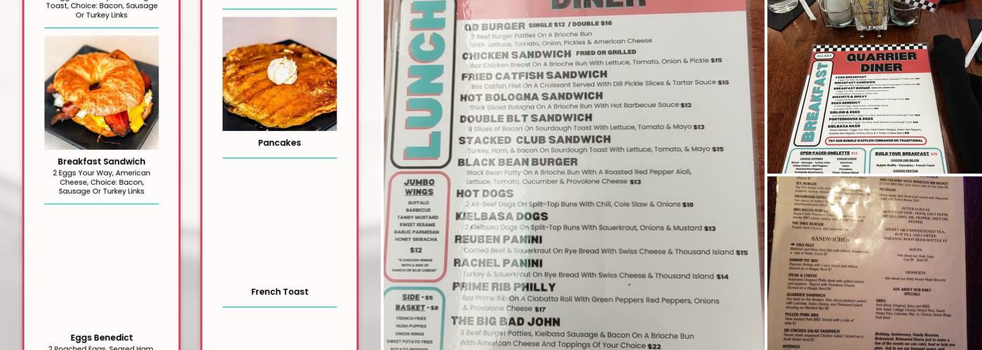 Quarrier Diner Menu