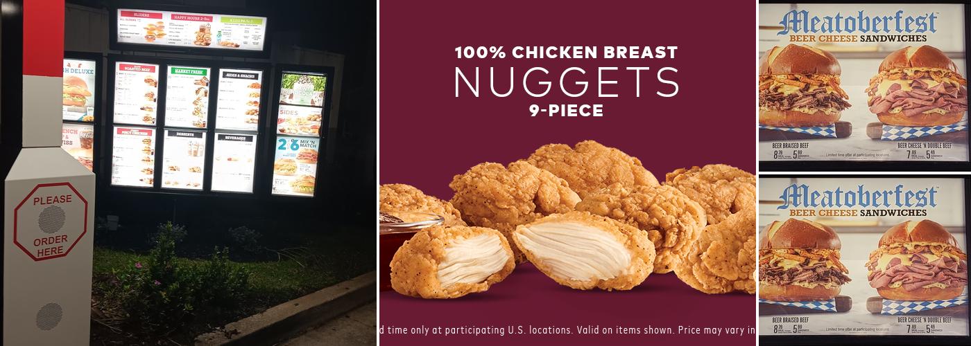 Arby's Menu