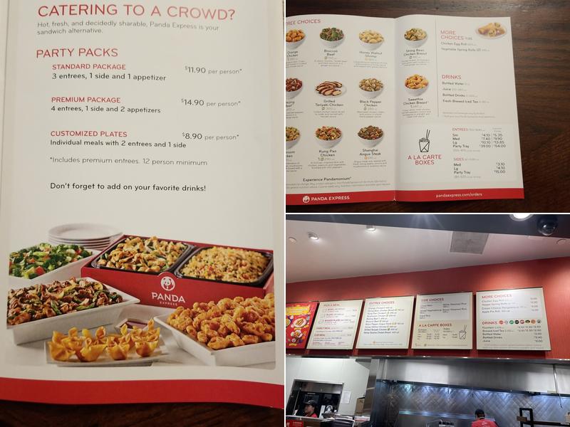 Panda Express Menu