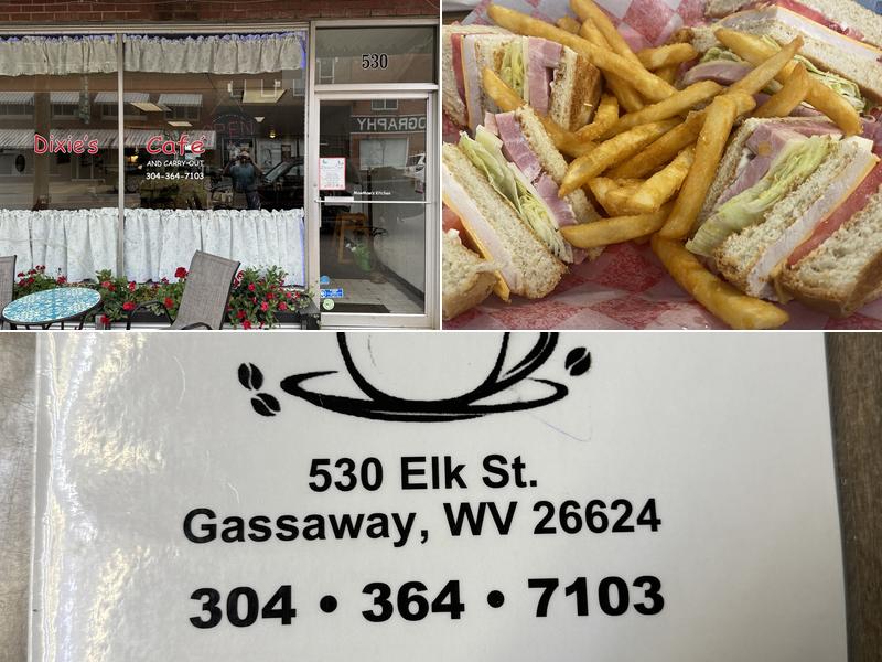 Dixie's Cafe 606 Elk St, Gassaway