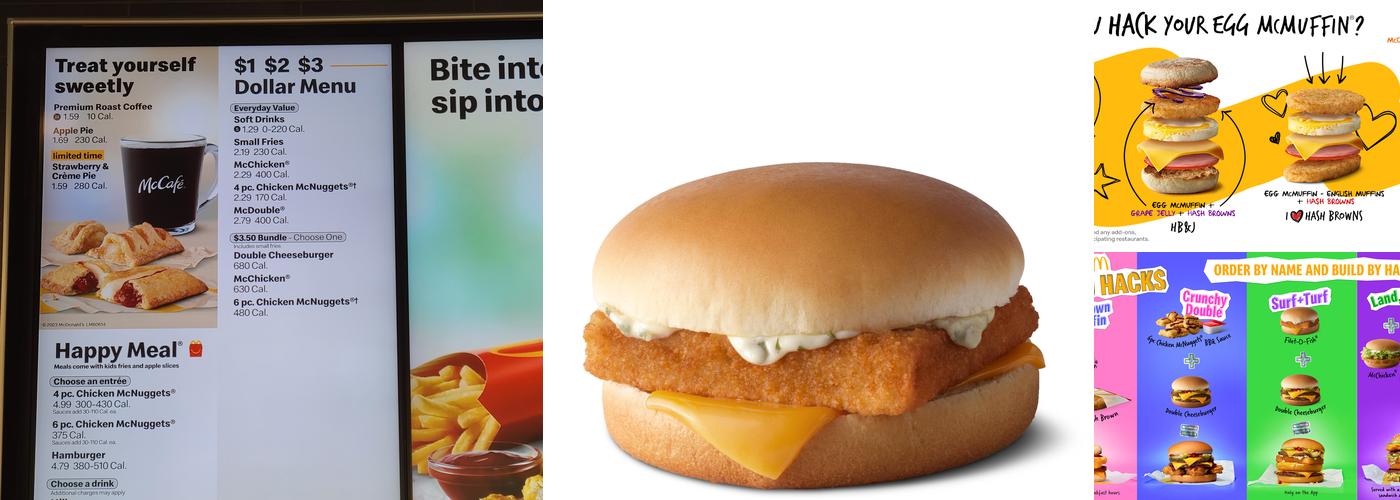 McDonald's Menu