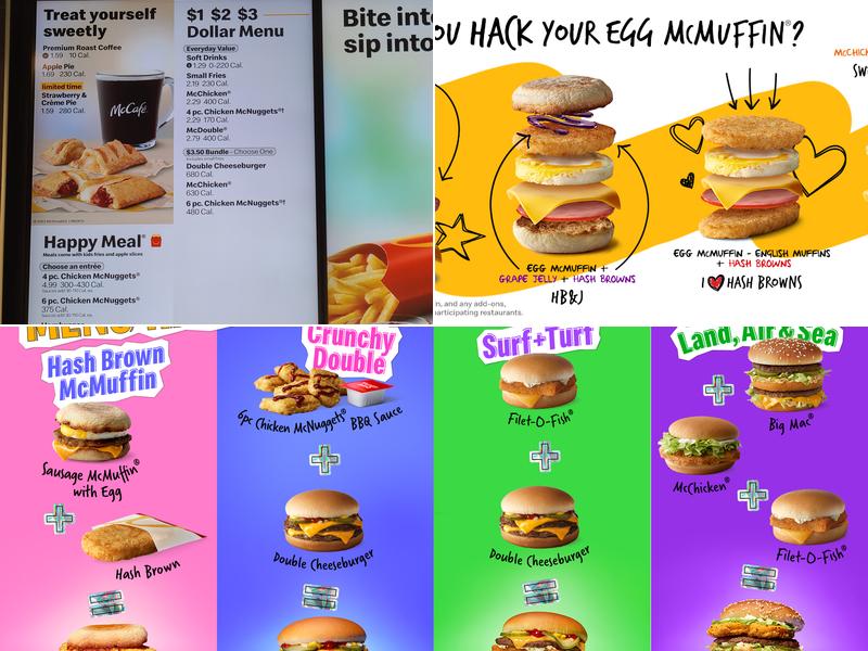 McDonald's Menu