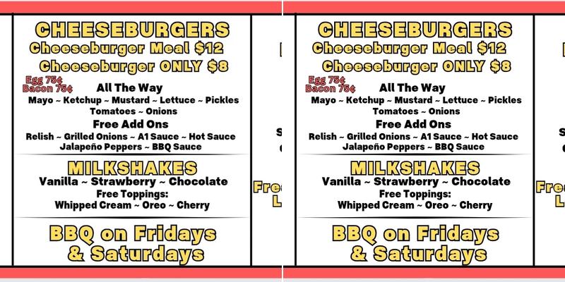 Mingo's Menu