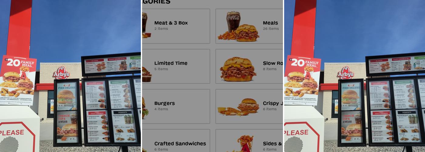 Arby's Menu