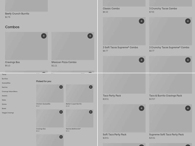 Taco Bell Menu
