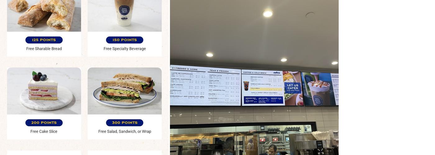 Paris Baguette Menu