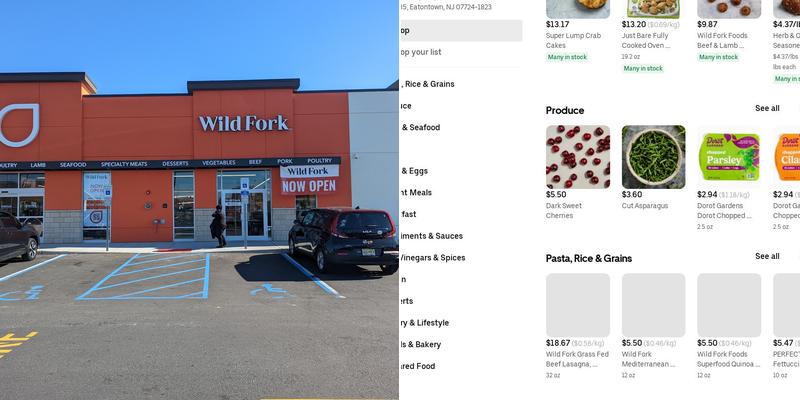 Wild Fork Meat & Seafood Market - Eatontown Menu