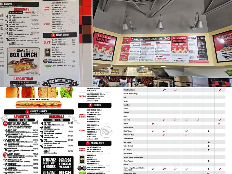 Jimmy John's Menu