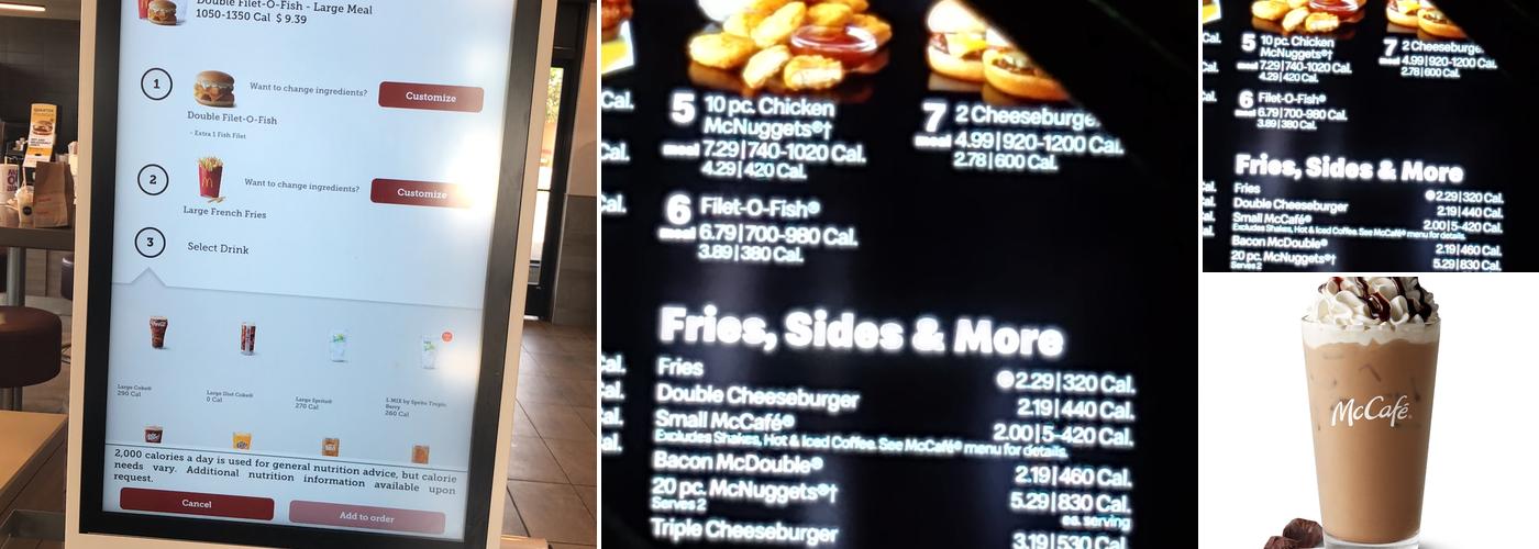 McDonald's Menu